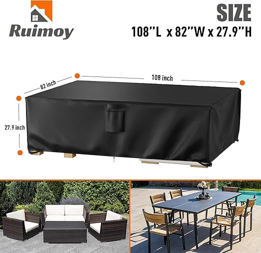 water-ready Patio Furniture Cover for Tables, Chairs & Benches