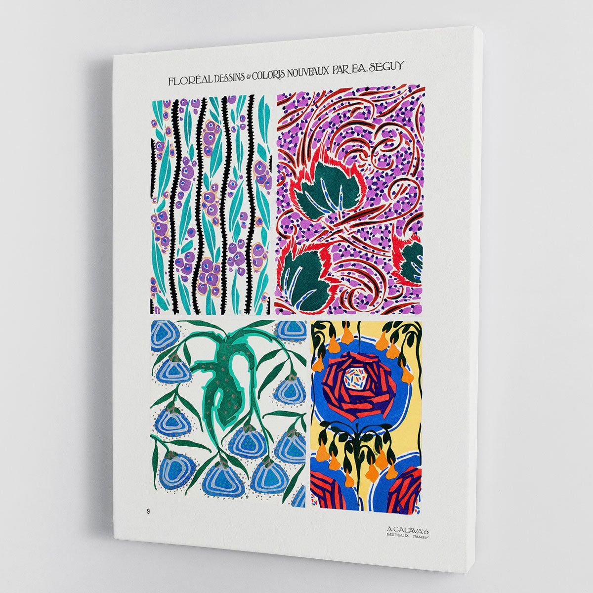 Pattern 09 Canvas Print or Poster