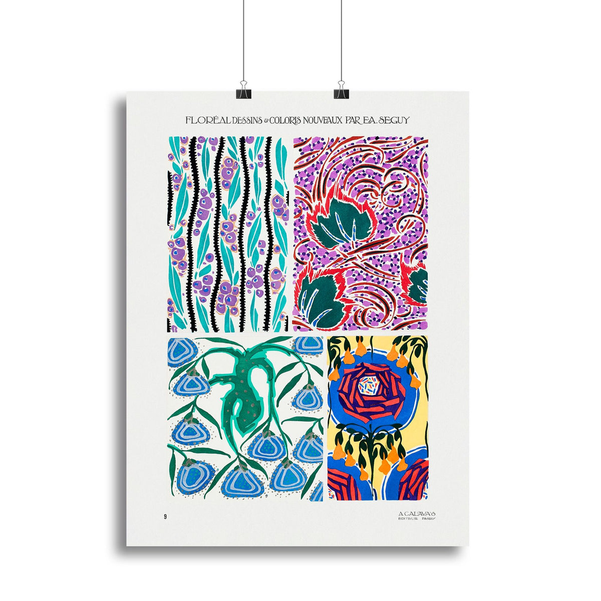 Pattern 09 Canvas Print or Poster