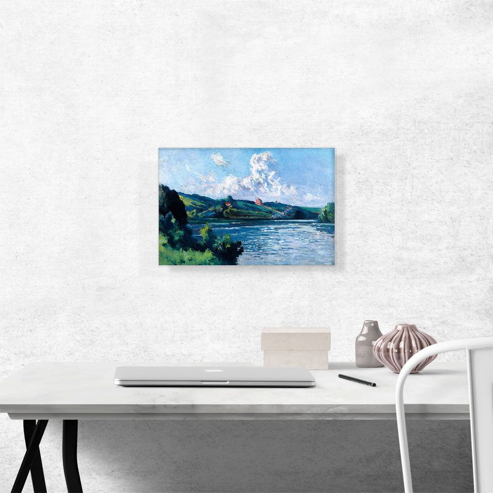 Paysage De Rolleboise Wall Art