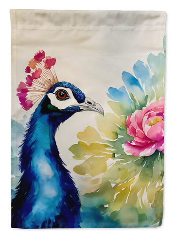 Peacock Garden Flag – Vibrant Outdoor Decor for Patio and Yard