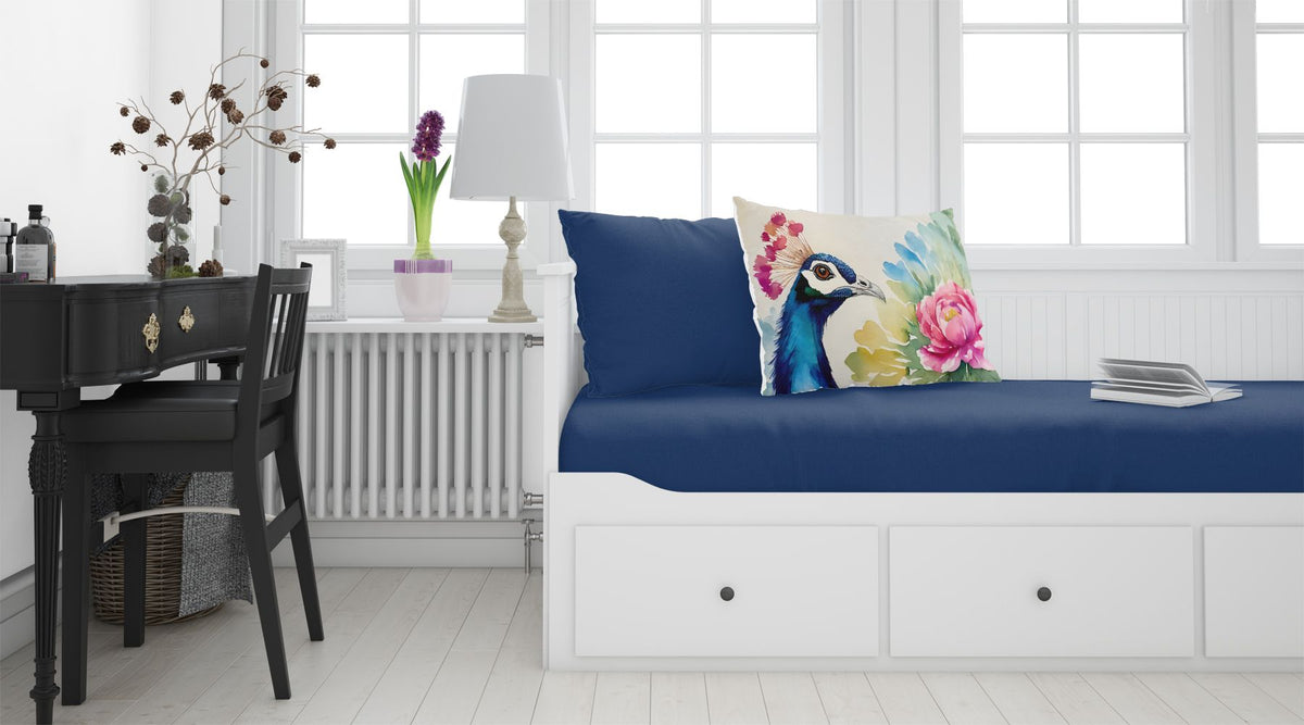 Peacock Standard Pillowcase Lightweight Super Soft Easy Care Decorative Artwork