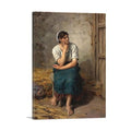 Peasant Girl Resting 1873