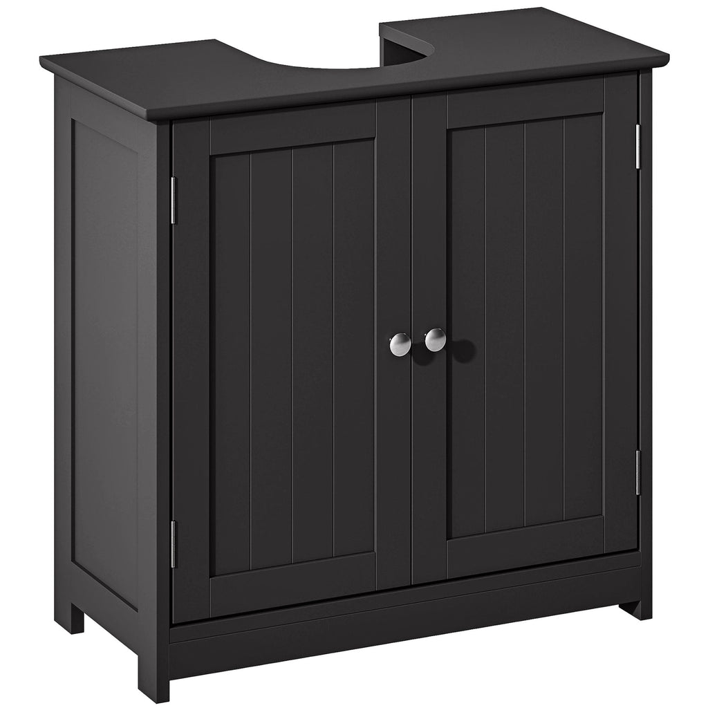 Pedestal Sink Storage Cabinet with Adjustable Shelf and U-Shape Cut-Out
