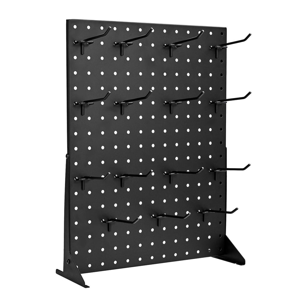 Tabletop Pegboard Display Stand with Hooks – Organize & Showcase Items
