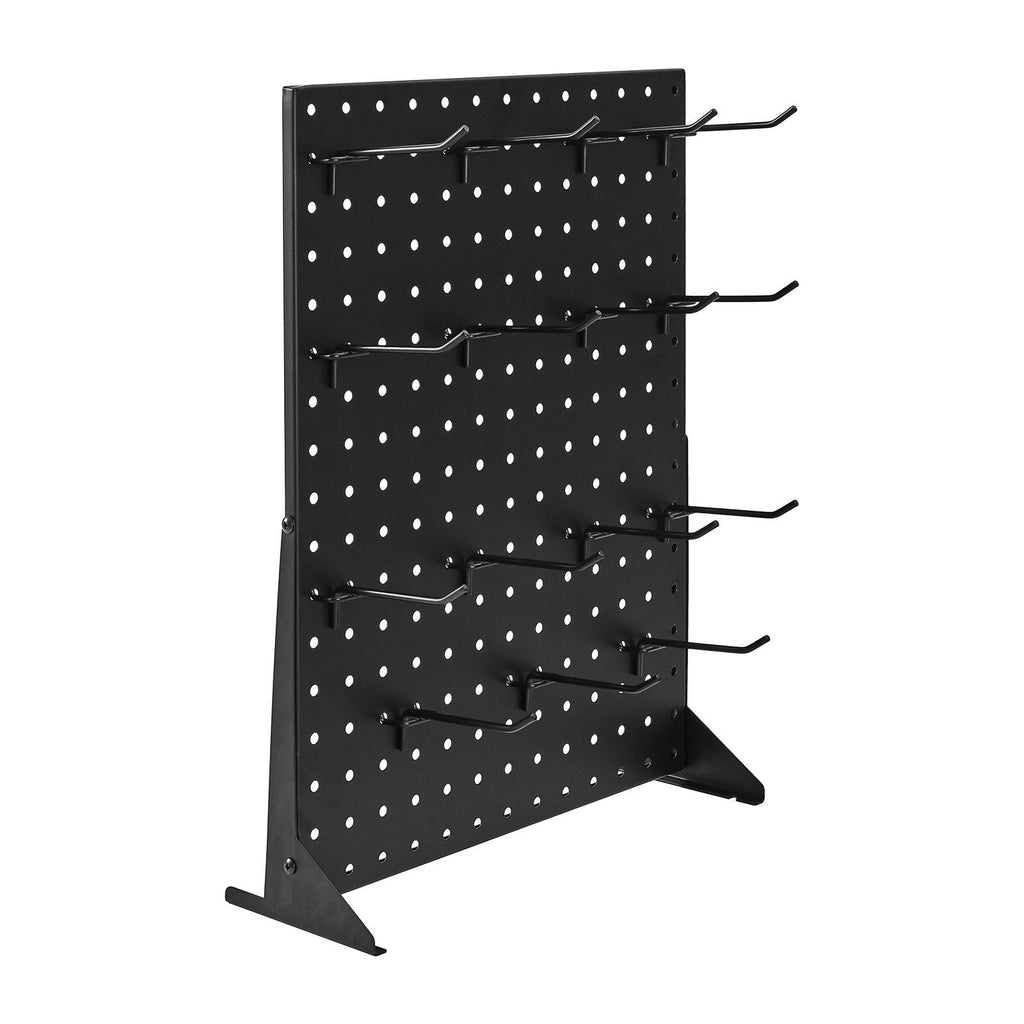 Tabletop Pegboard Display Stand with Hooks – Organize & Showcase Items
