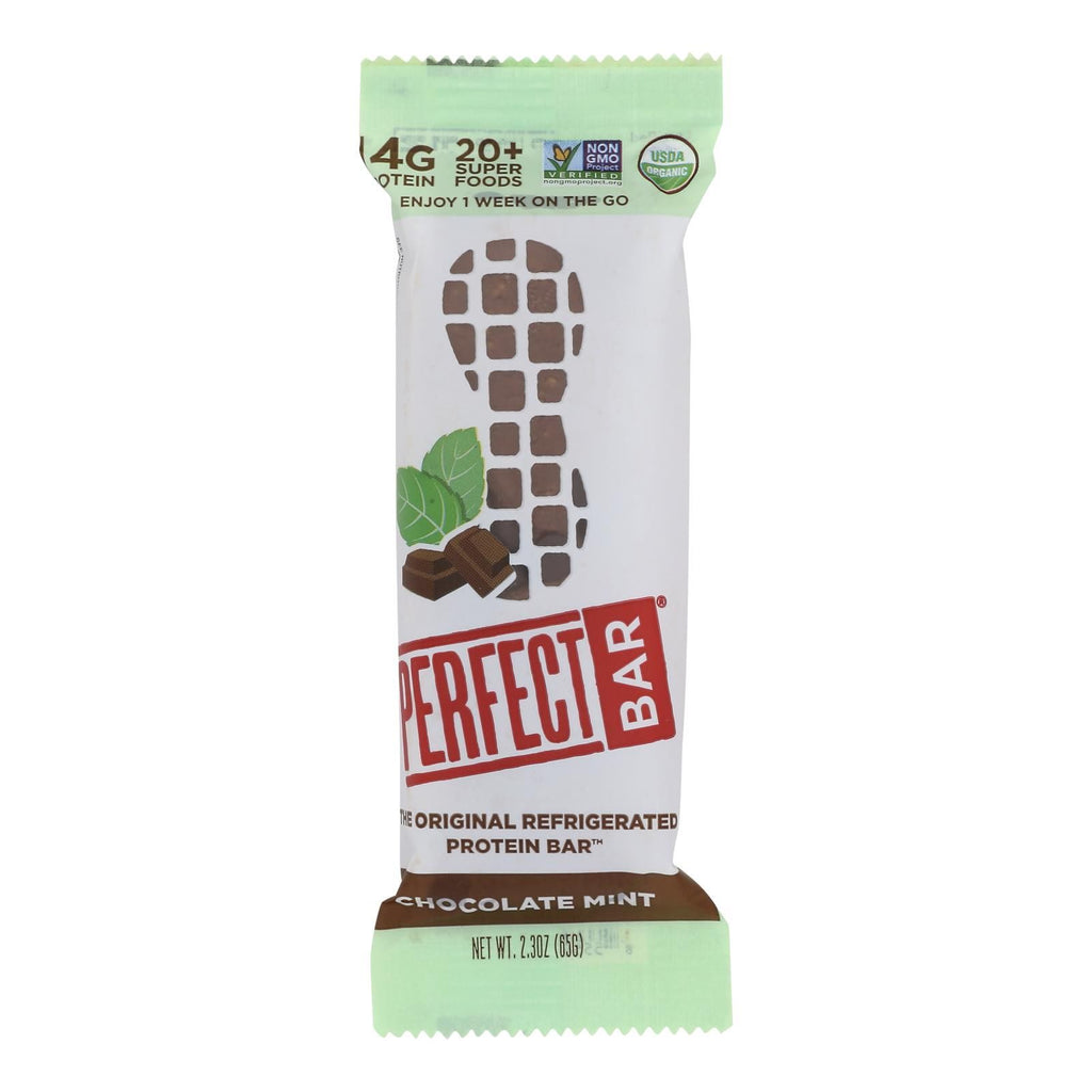 Perfect Bar Chocolate Mint Refrigerated Protein Bars