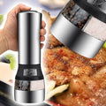 Perfect Blend Dual-Sided Electric Salt and Pepper Grinder