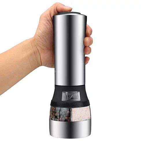 Perfect Blend Dual-Sided Electric Salt and Pepper Grinder