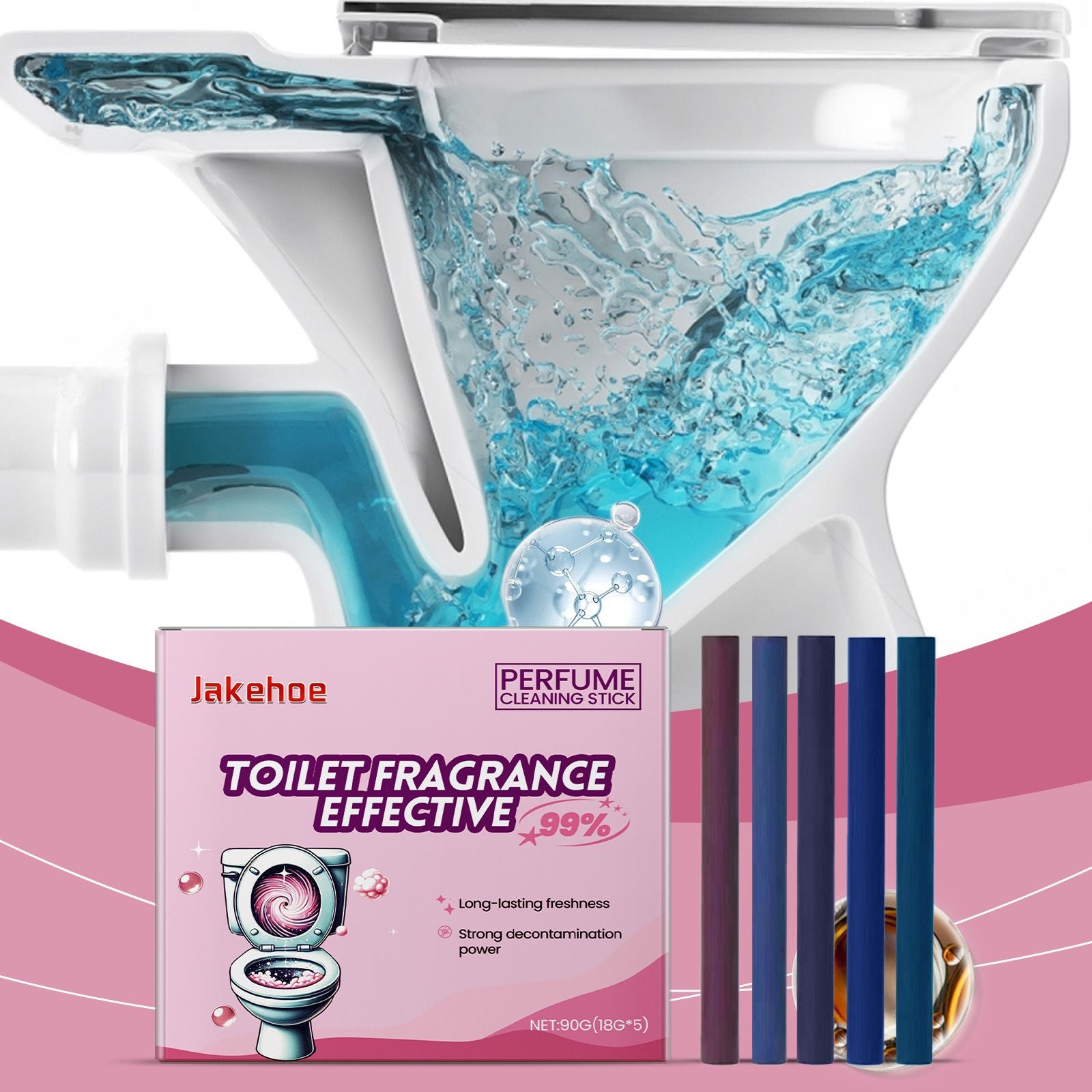 Scented Toilet Tank Cleaning Block