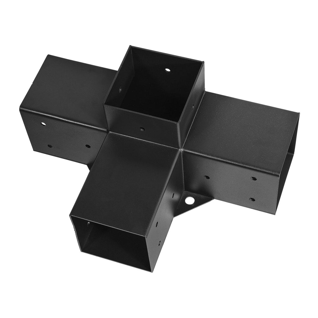 Four-Way Pergola Bracket Kit for DIY Wood Structures