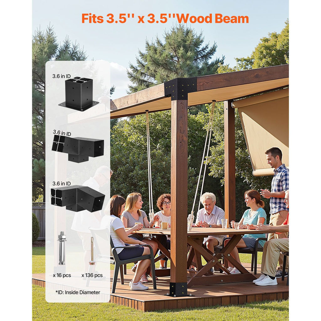 VEVOR Slanted Pergola Bracket Kit