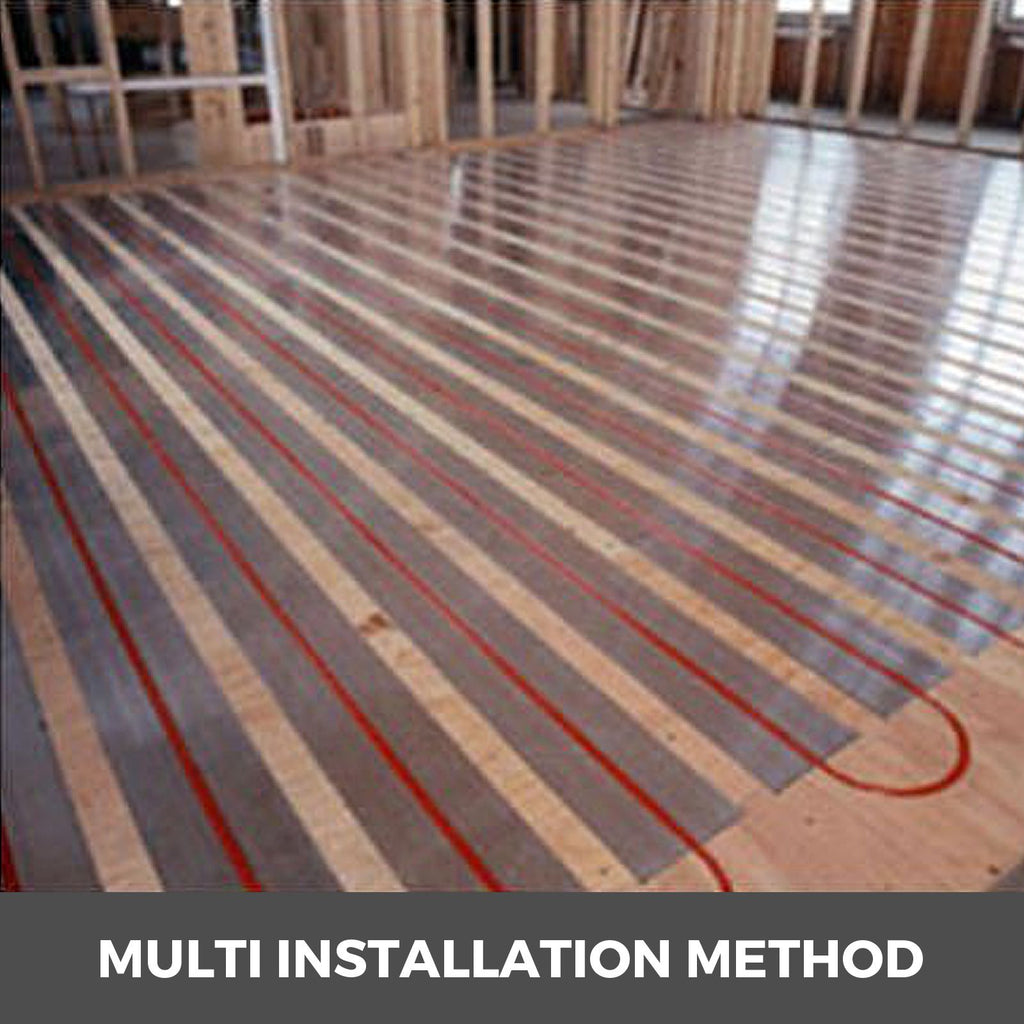PEX Heat Transfer Plate Kit for Radiant Floor Heating