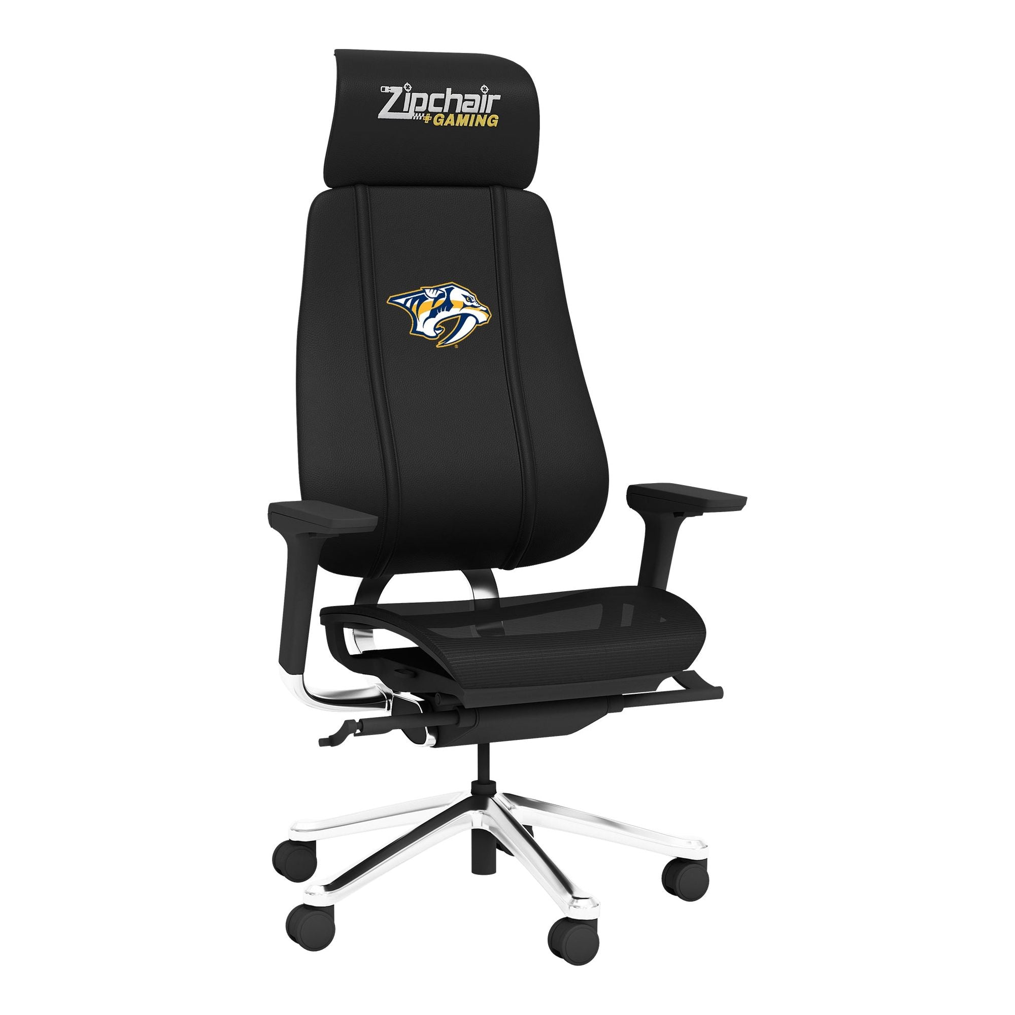 PhantomX Mesh Gaming Chair with Nashville Predators Logo – Ergonomic Comfort