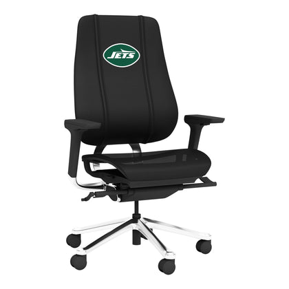 PhantomX Mesh Gaming Chair with New York Jets Legacy Logo – Ergonomic Comfort