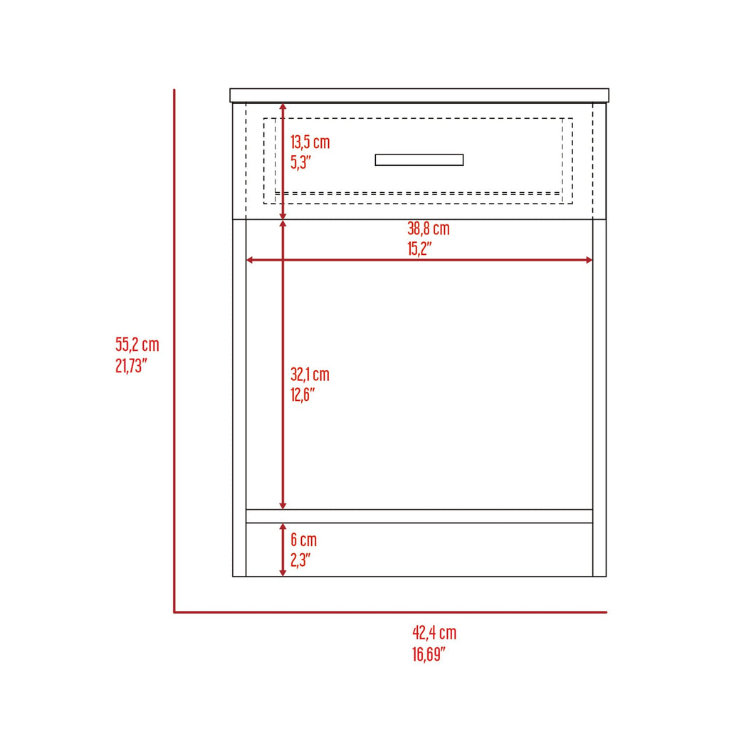 Freestanding Open Shelf Linen Cabinet – Four Shelves
