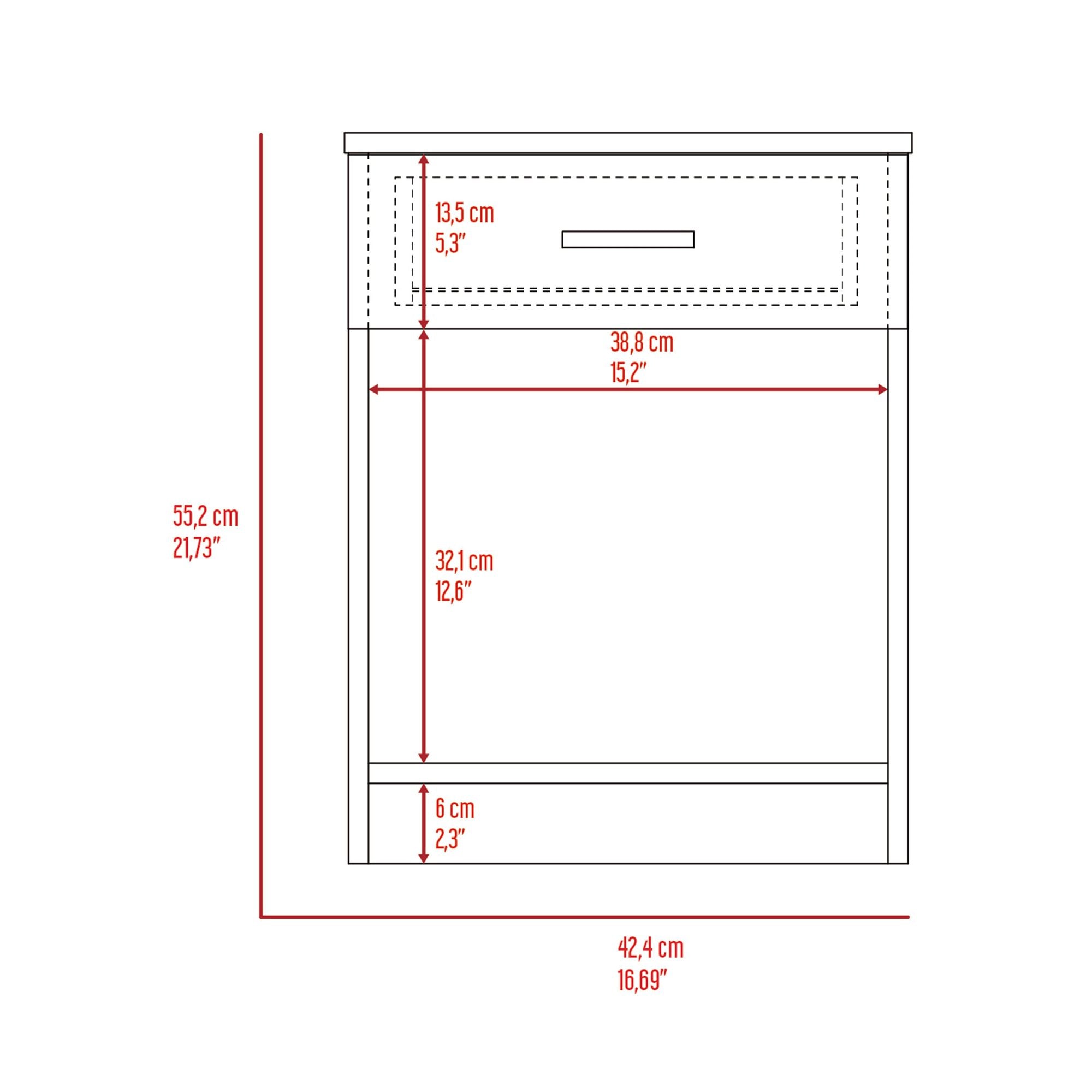 Freestanding Open Shelf Linen Cabinet – Four Shelves