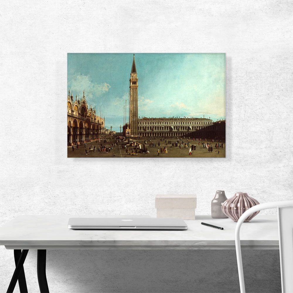 Piazza San Marco in Venice Canvas Art - Premium Wall Decor