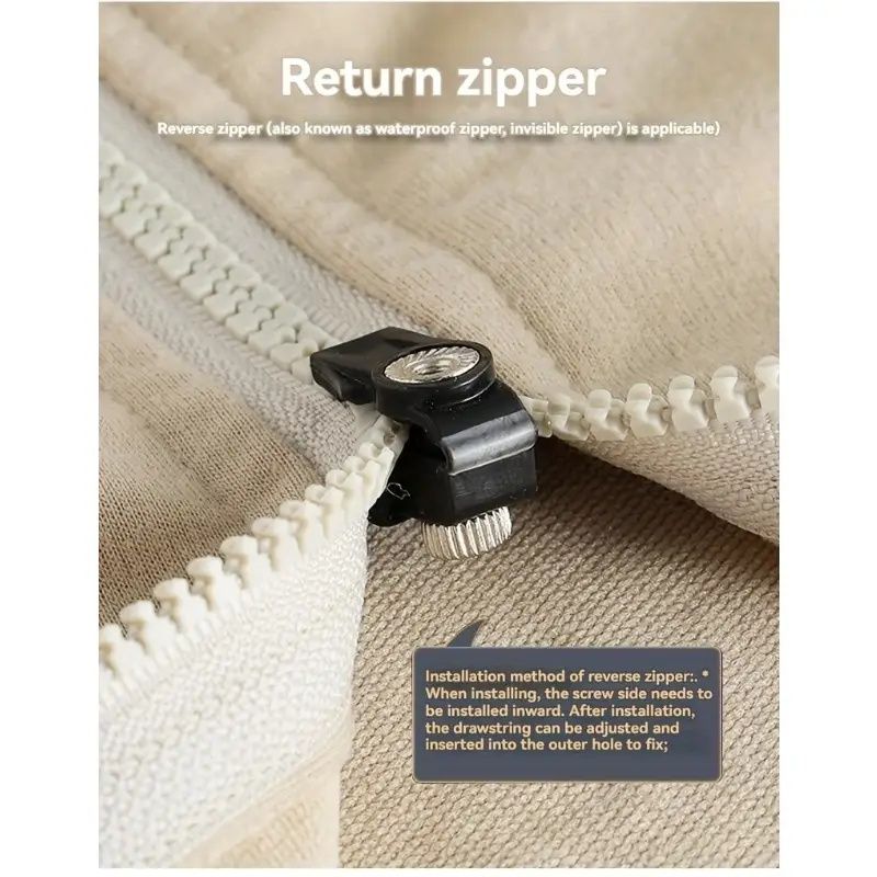No-Sew Zipper Repair Kit for Clothing, Bags, and Luggage