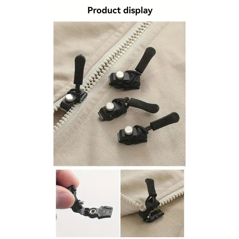 No-Sew Zipper Repair Kit for Clothing, Bags, and Luggage