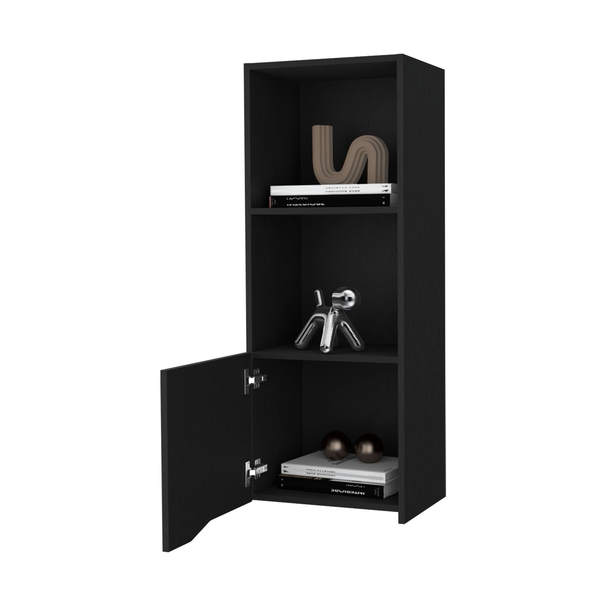 Pima Wall Cabinet – Sleek Modern Storage with Enclosed Shelf