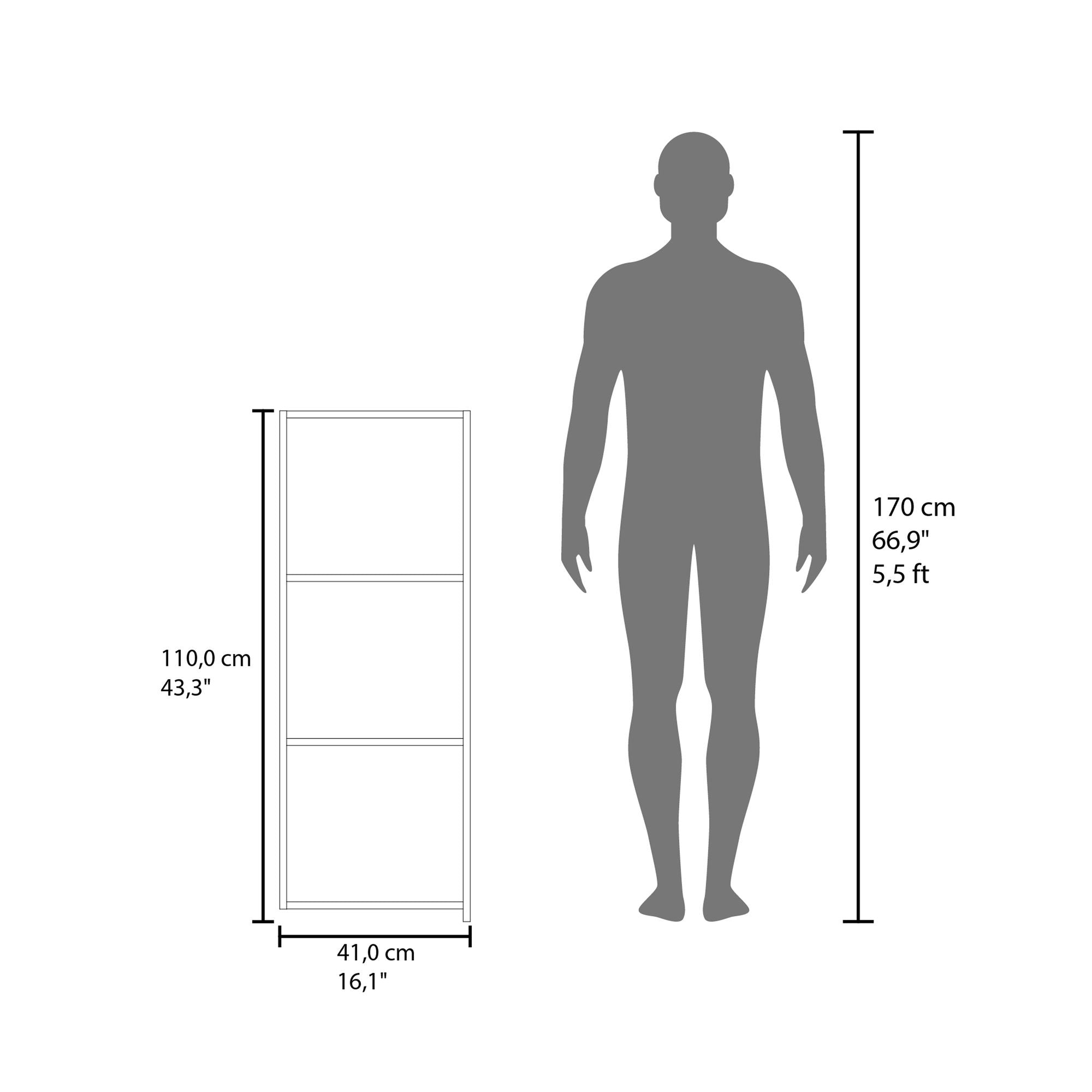 Pima Wall Cabinet – Sleek Modern Storage with Enclosed Shelf