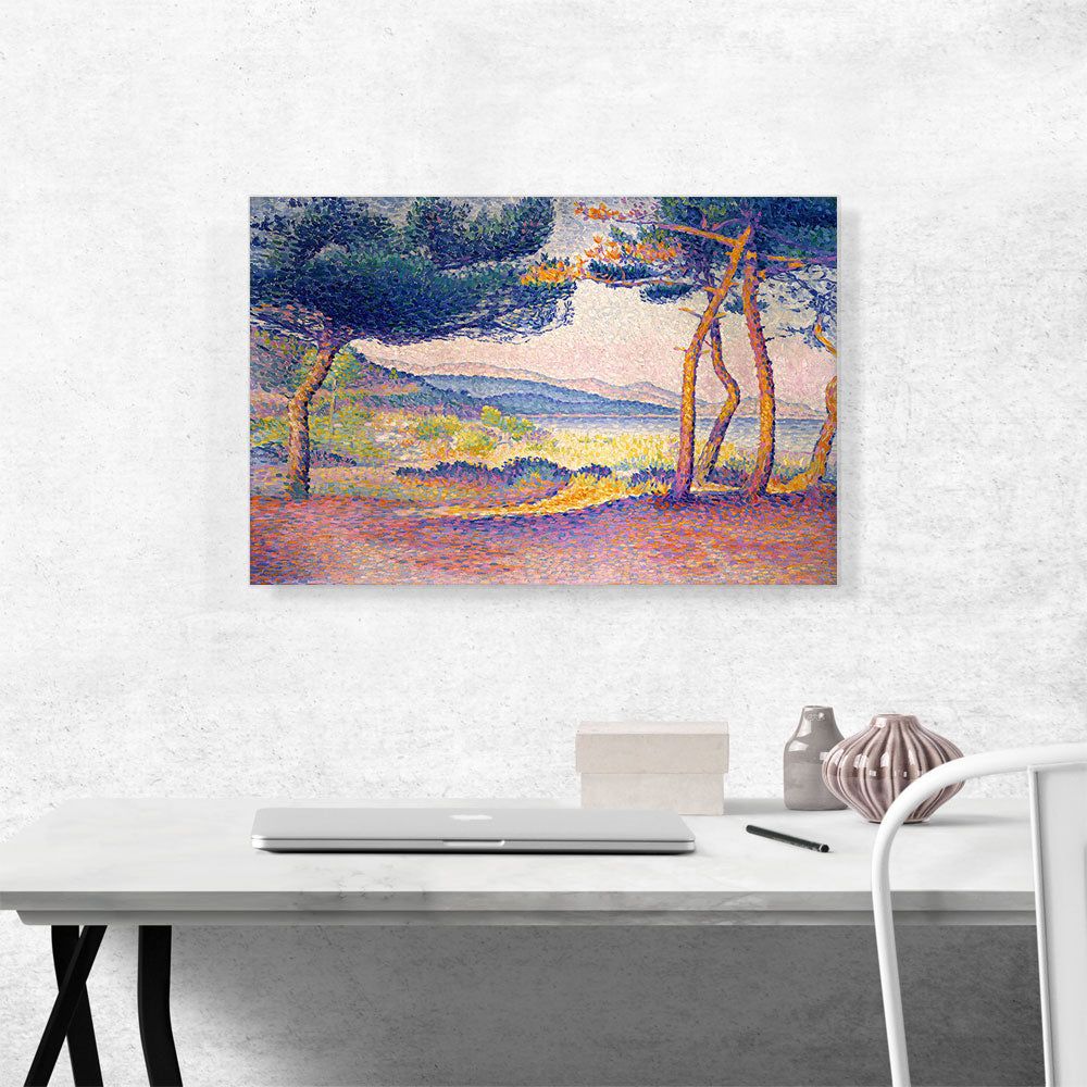 Pines Along the Shore 1896 Wall Art