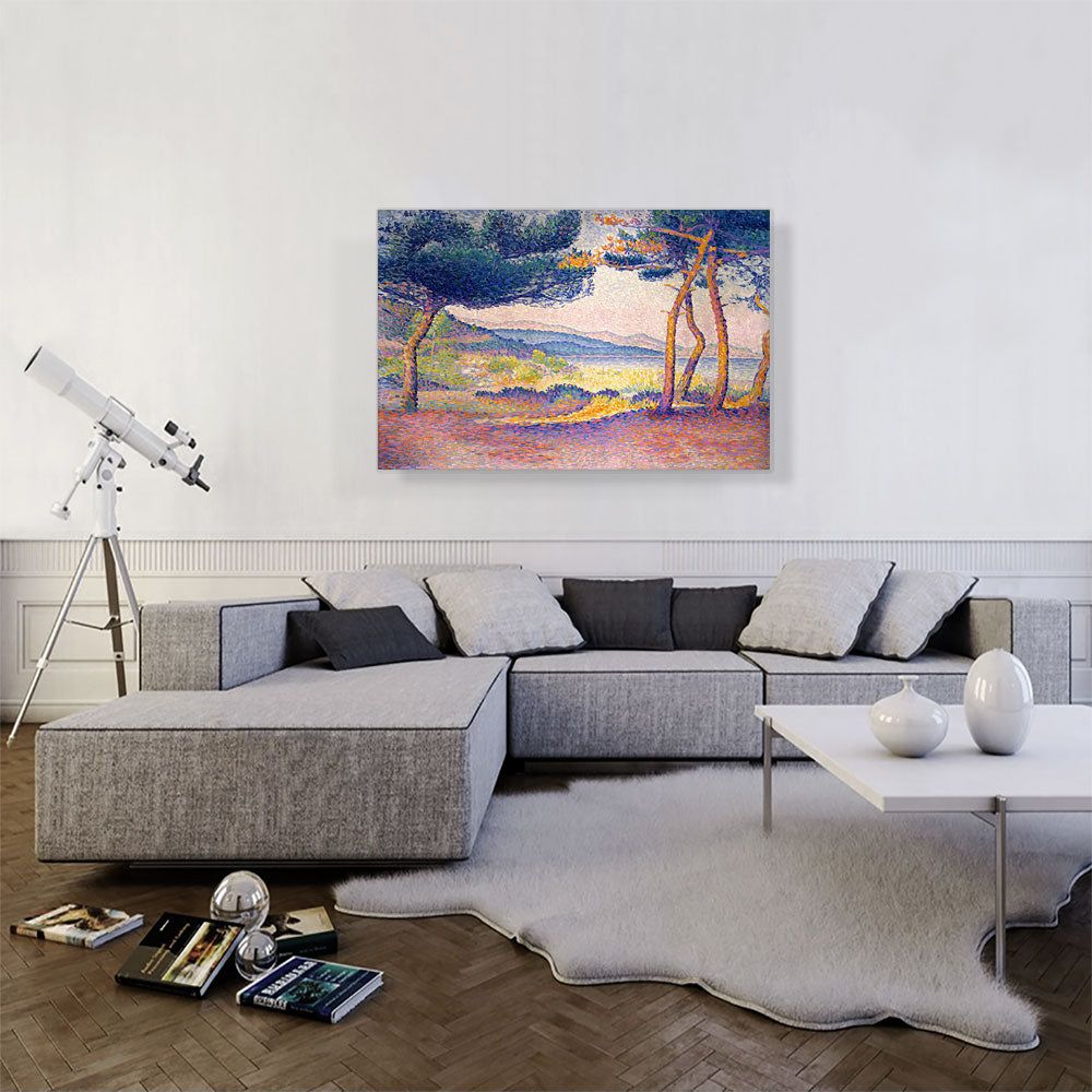 Pines Along the Shore 1896 Wall Art