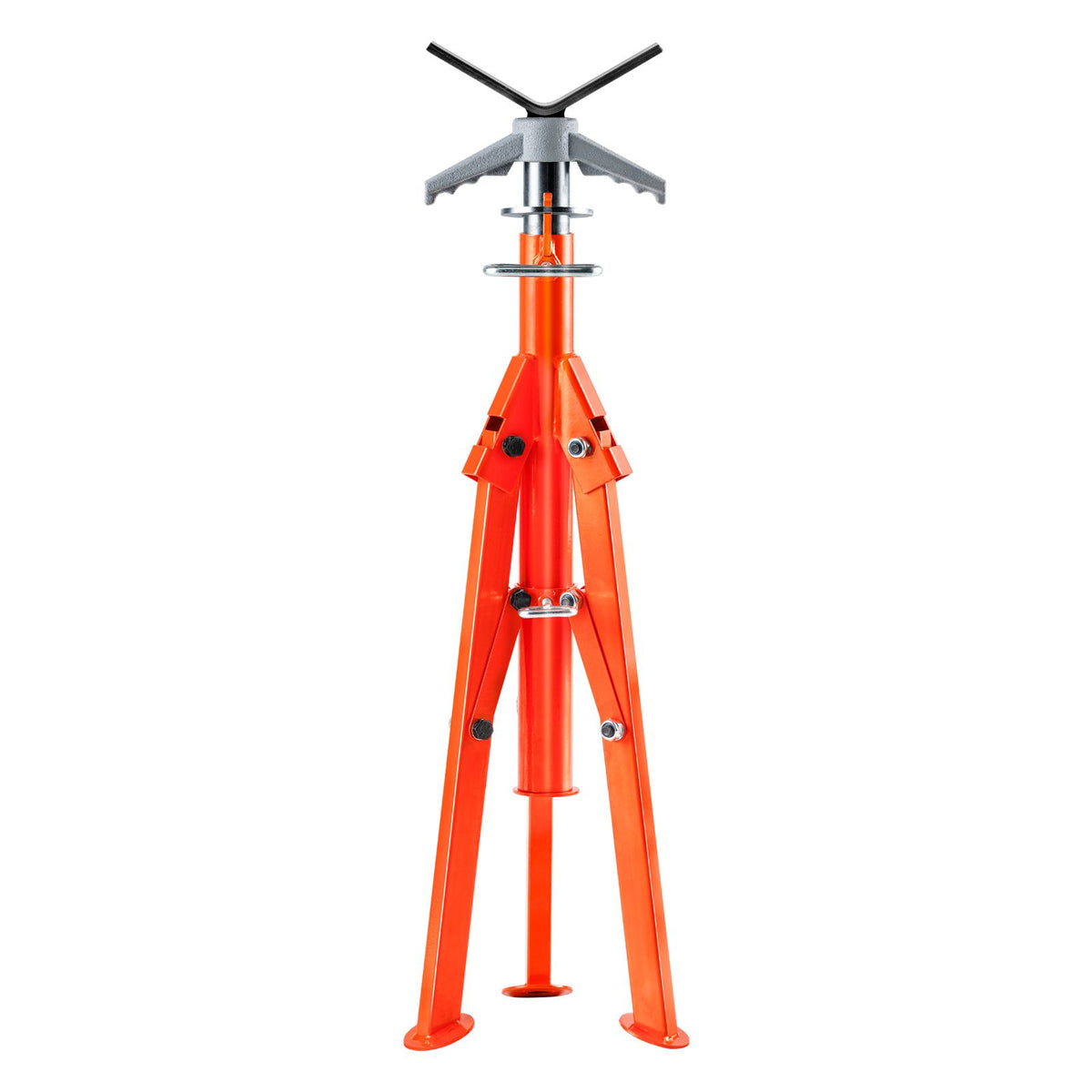 Adjustable V-Head Pipe Jack Stand