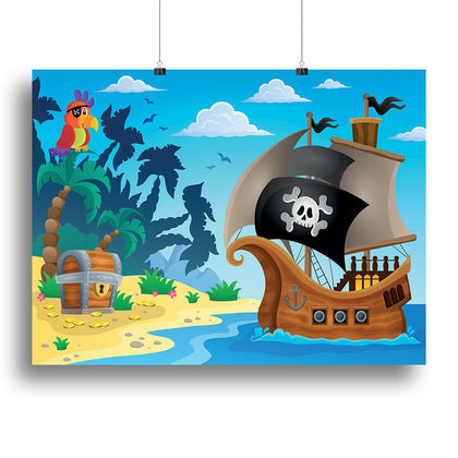 Pirate Ship Topic Image 5 Wall Art