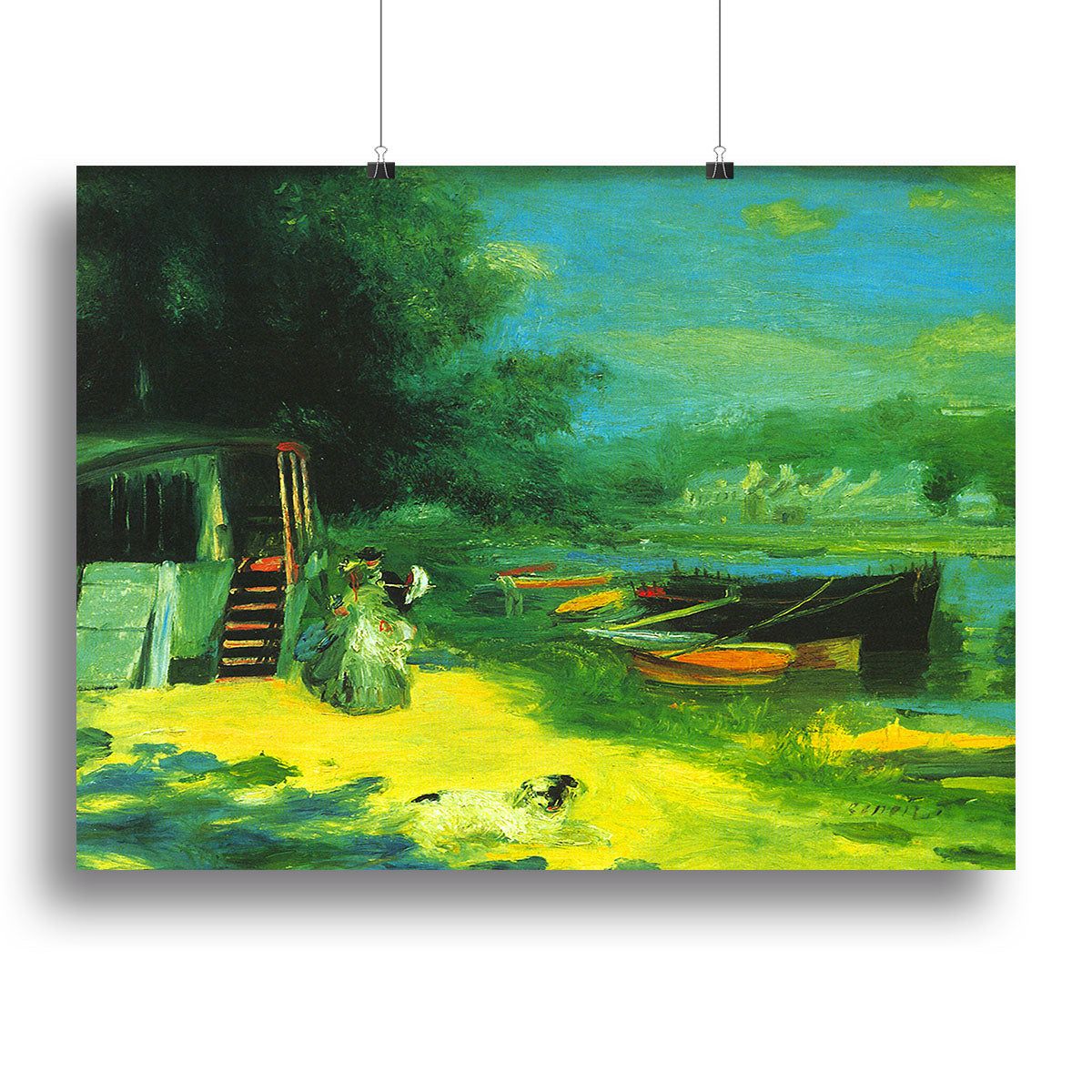Place for Bading by Renoir Wall Art