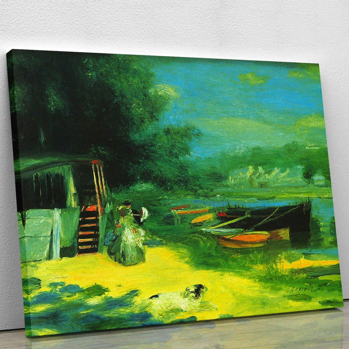 Place for Bading by Renoir Wall Art