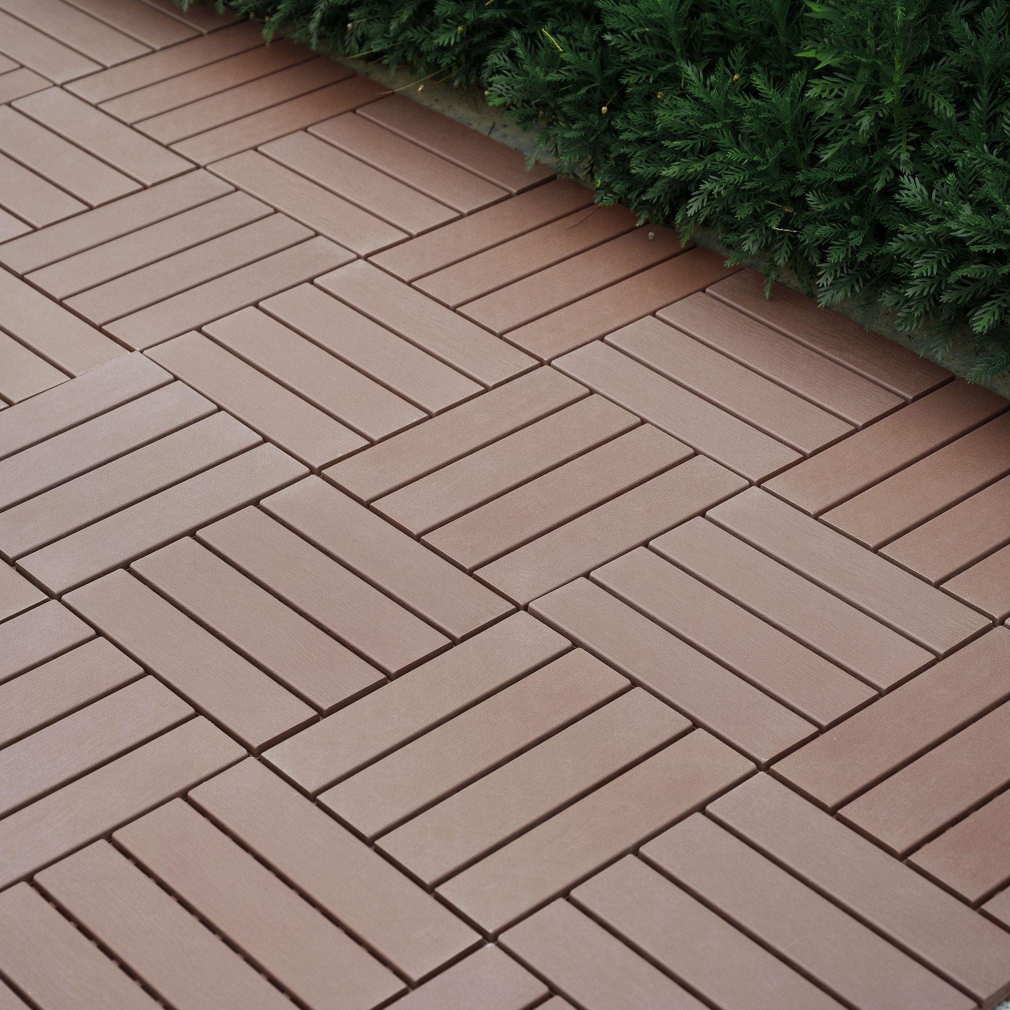 everyday Interlocking Deck Tiles for Patio, Balcony & Indoor Use