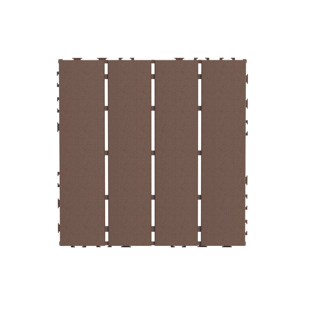 everyday Interlocking Deck Tiles for Patio, Balcony & Indoor Use