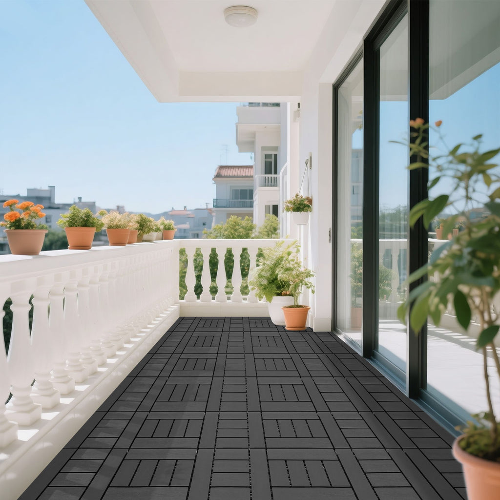 Interlocking Decking Tiles for Indoor and Outdoor Use