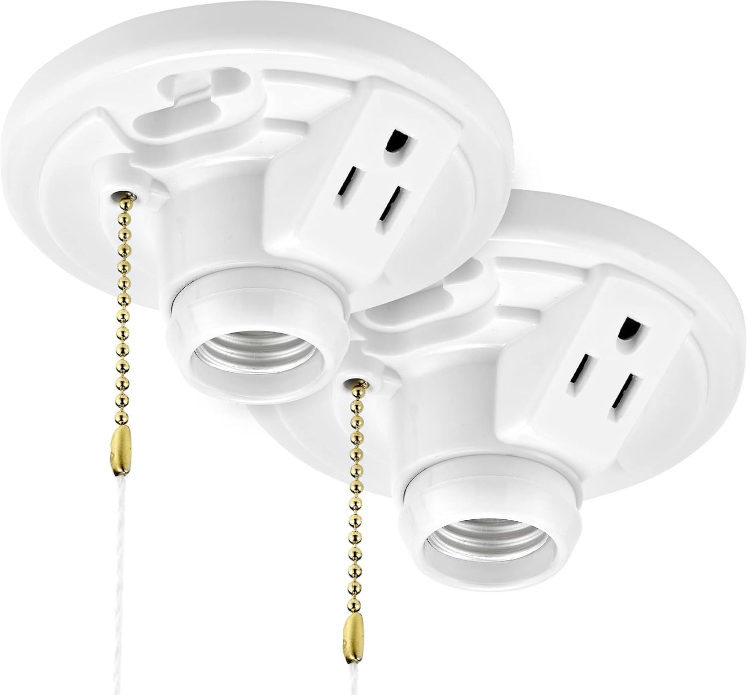 Outlet-Box-Mount Ceiling Bulb Socket