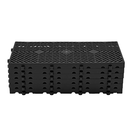 Stackable Plastic Storage Pallets for Home, Retail, and Warehouse Use