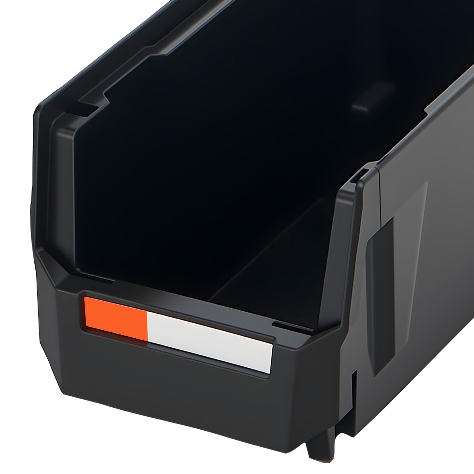 Stackable Storage Bins - 8 Pack for Closet, Garage, and Office