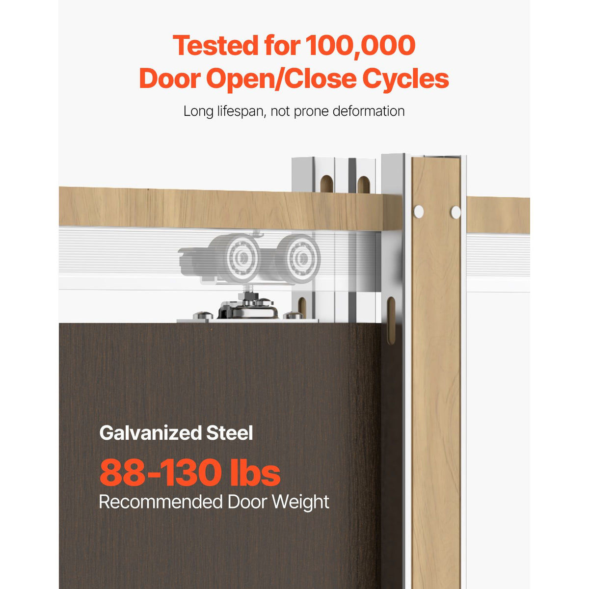 Pocket Door Frame Kit with Two-Way Soft Close