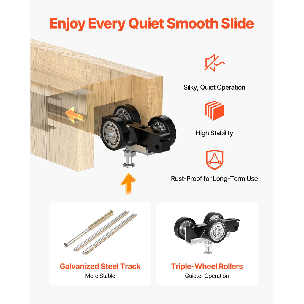 Pocket Door Frame Kit with Two-Way Soft Close