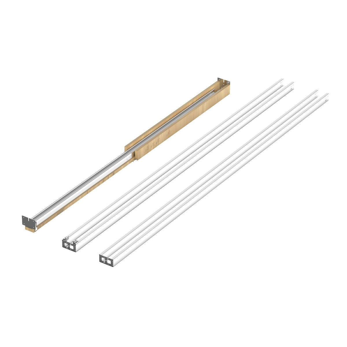 Pocket Door Frame Kit with Two-Way Soft Close
