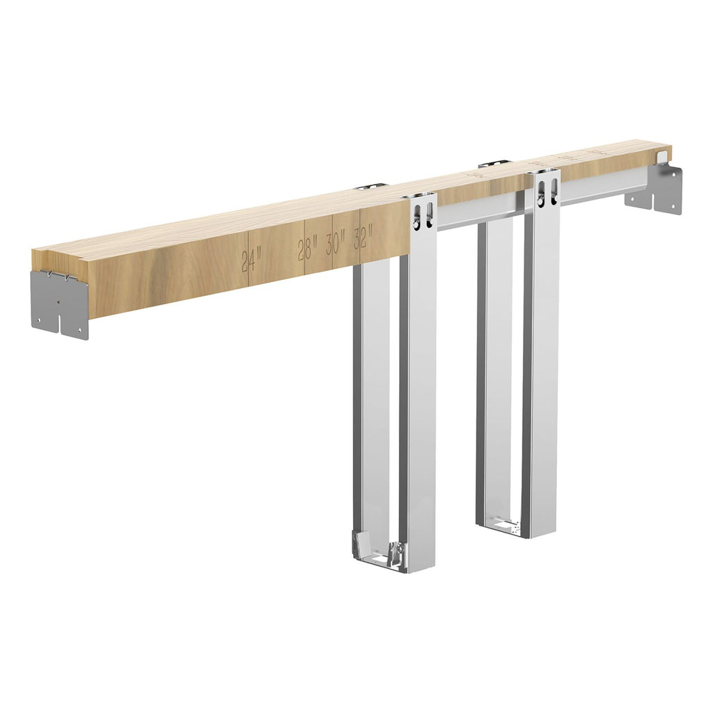 Pocket Door Frame Kit with Two-Way Soft Close