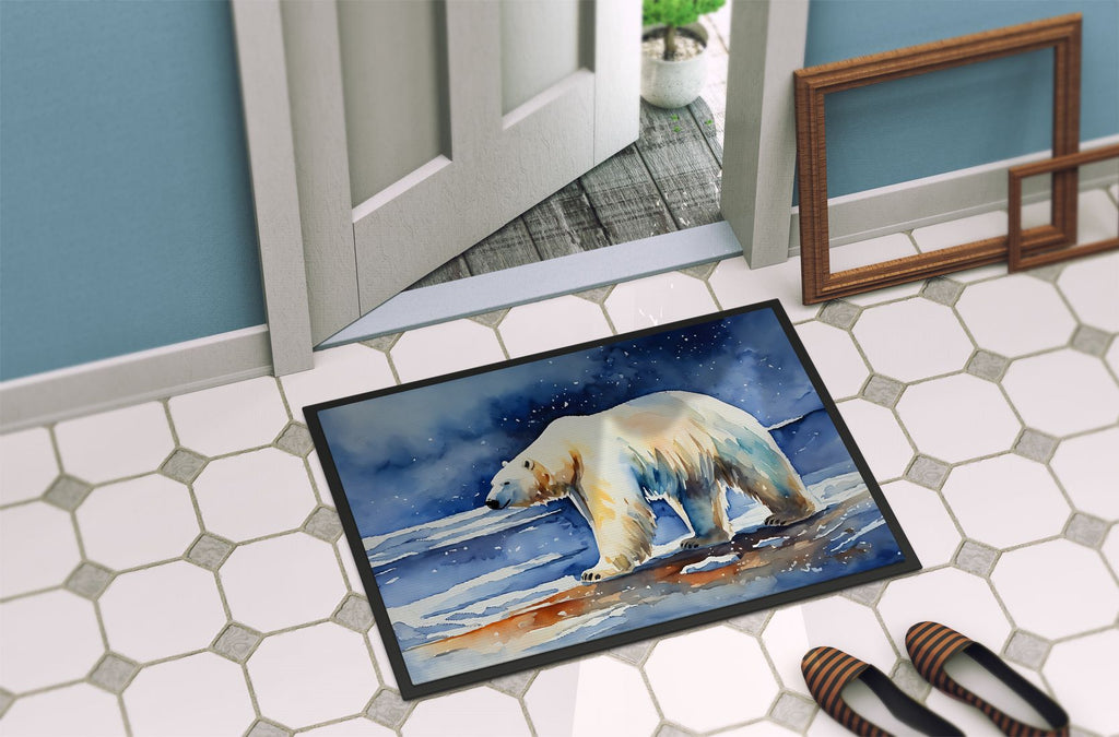 Polar Bear Artwork Indoor-Outdoor Doormat