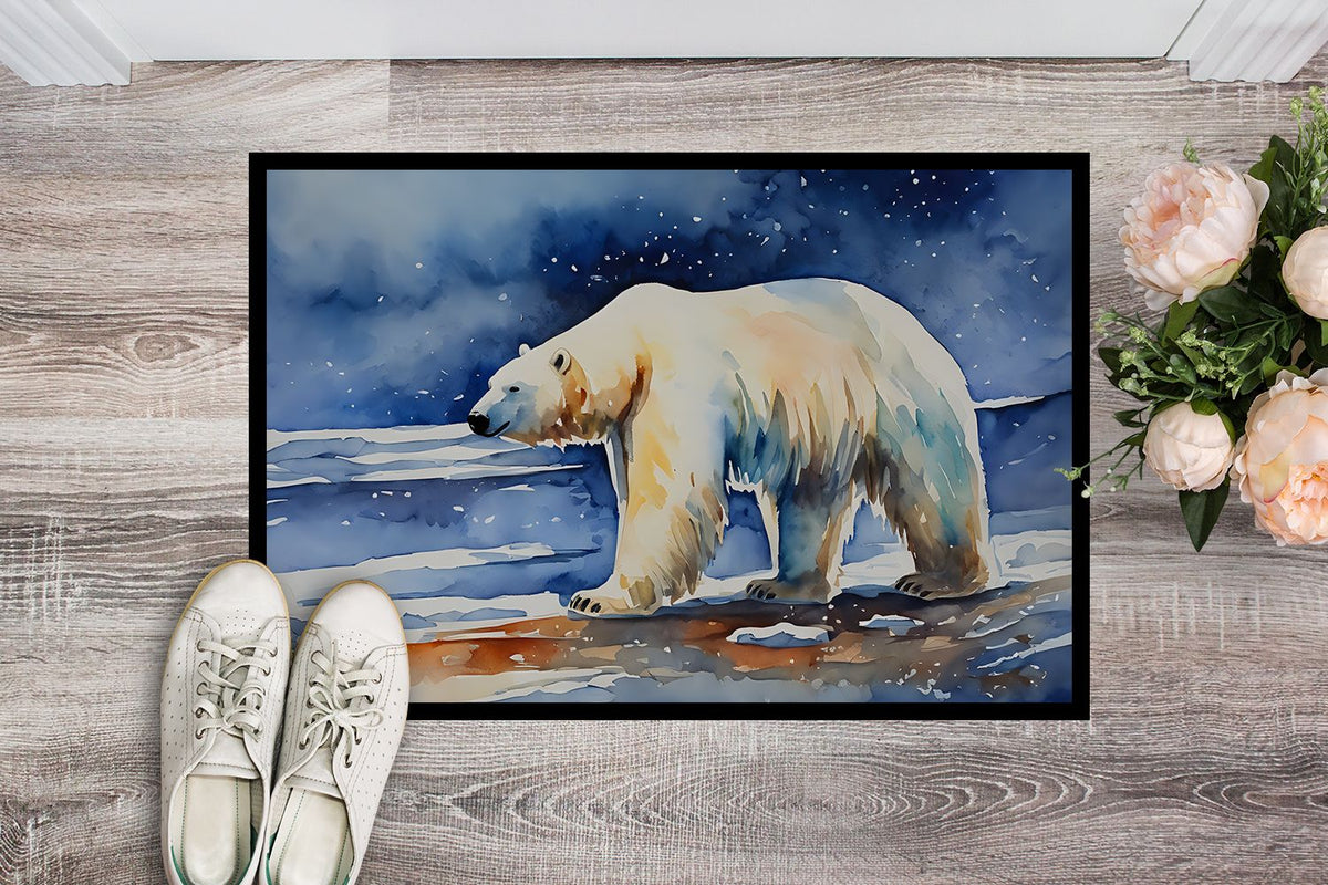 Polar Bear Artwork Indoor-Outdoor Doormat
