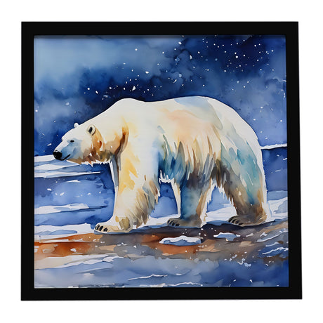 Polar Bear Framed Wall Art