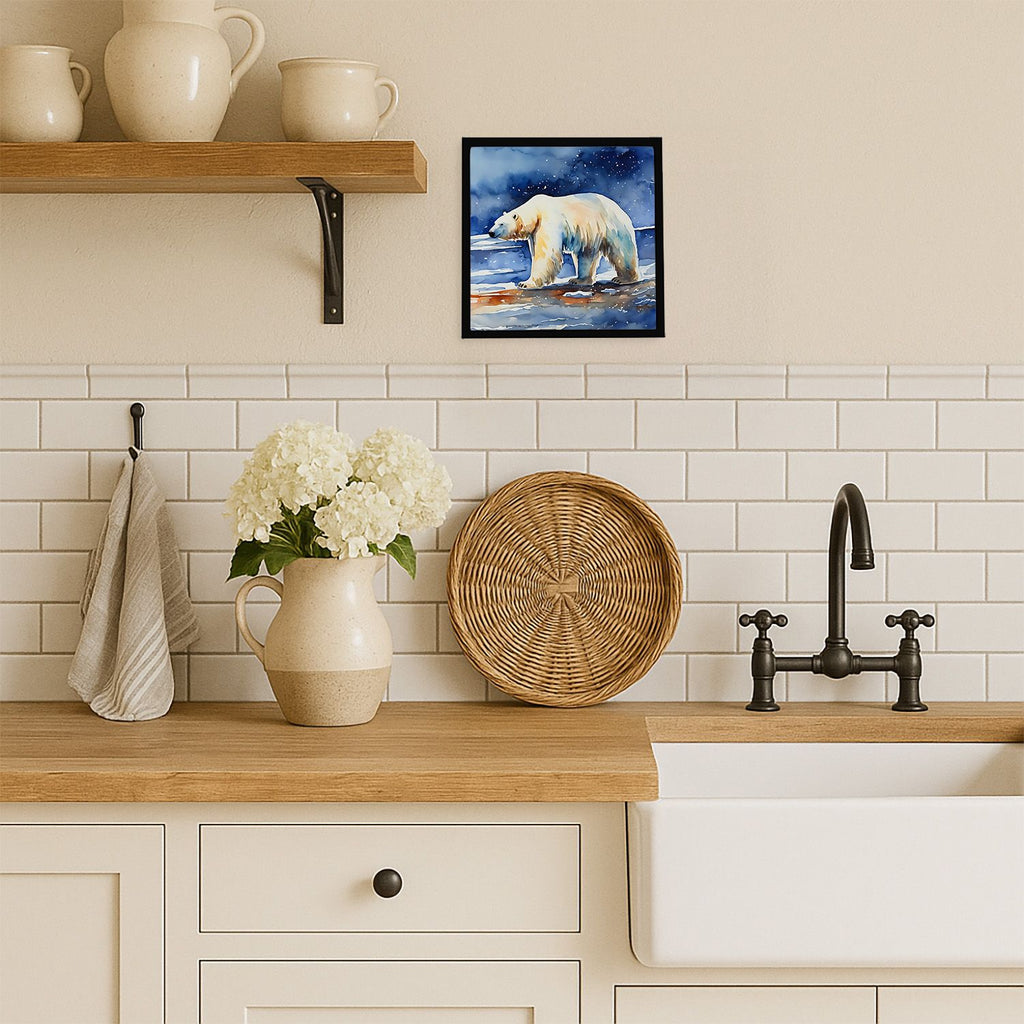 Polar Bear Framed Wall Art