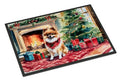 Pomeranian Cozy Christmas Entryway Doormat