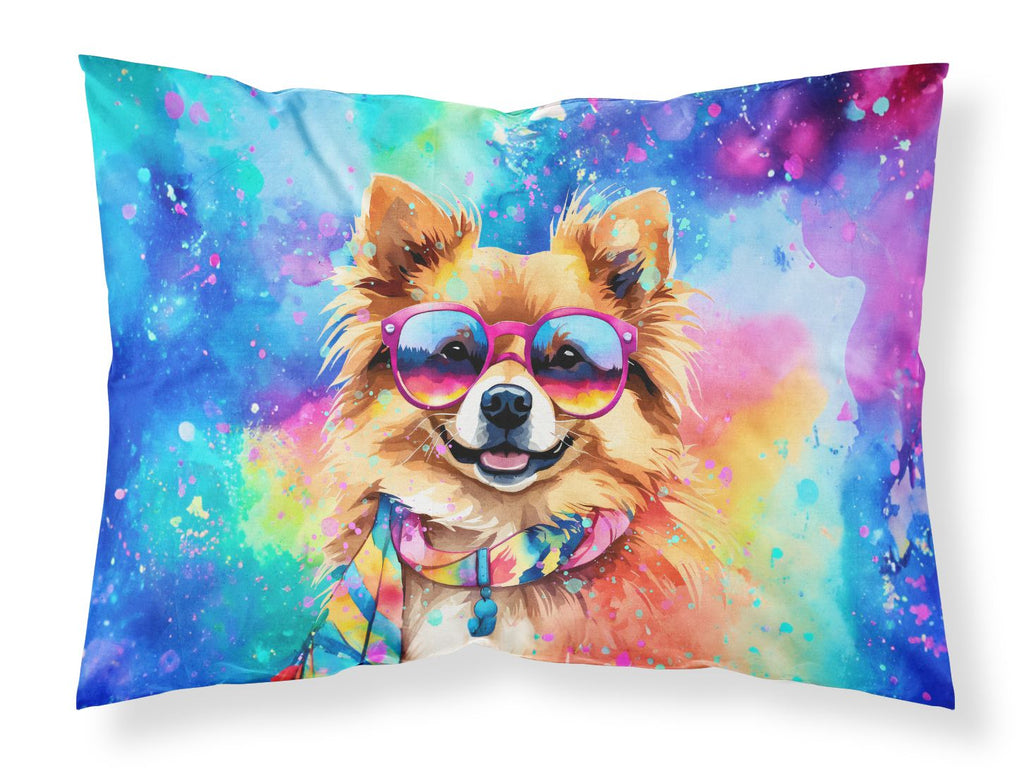 Pomeranian Hippie Dawg Decorative Pillowcase
