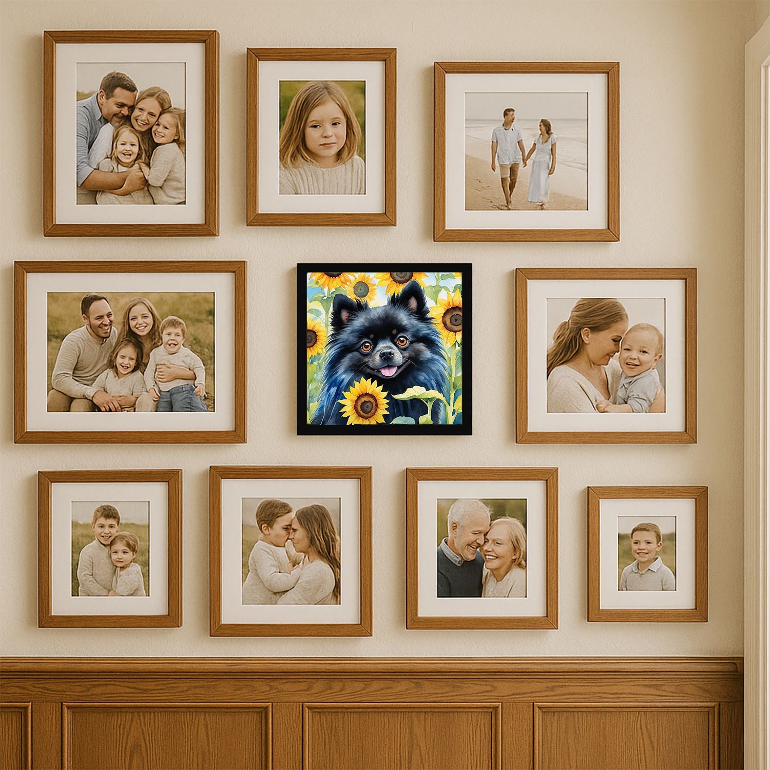 Framed Metal Print Wall Art - Ready to Hang, Glass-Free