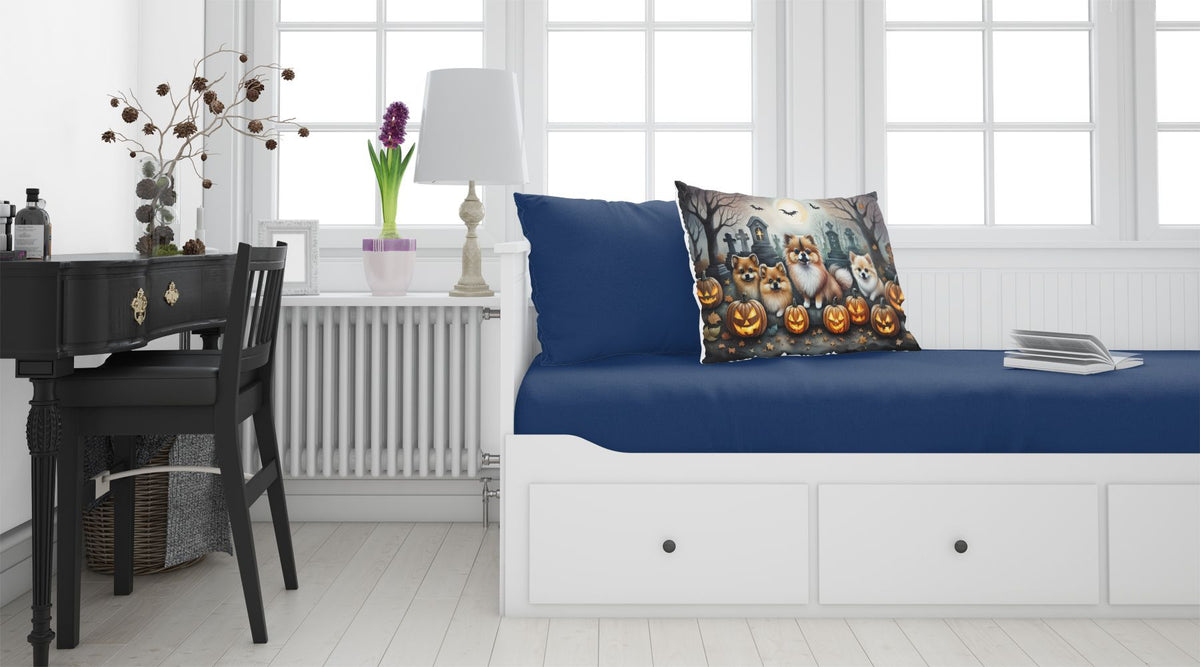 Spooky Halloween Pomeranian Standard Pillowcase